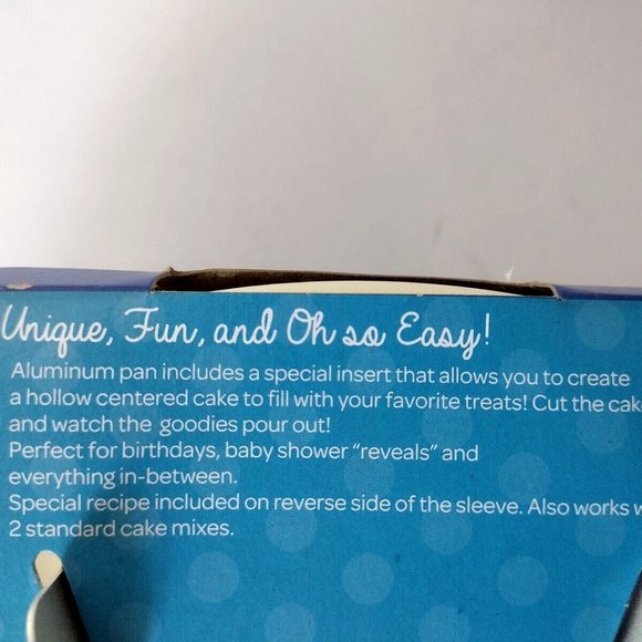 Nordic Ware Pinata Surprise Inner Filled Birthday Gender Reveal Cake Pan - Picture 5 of 6